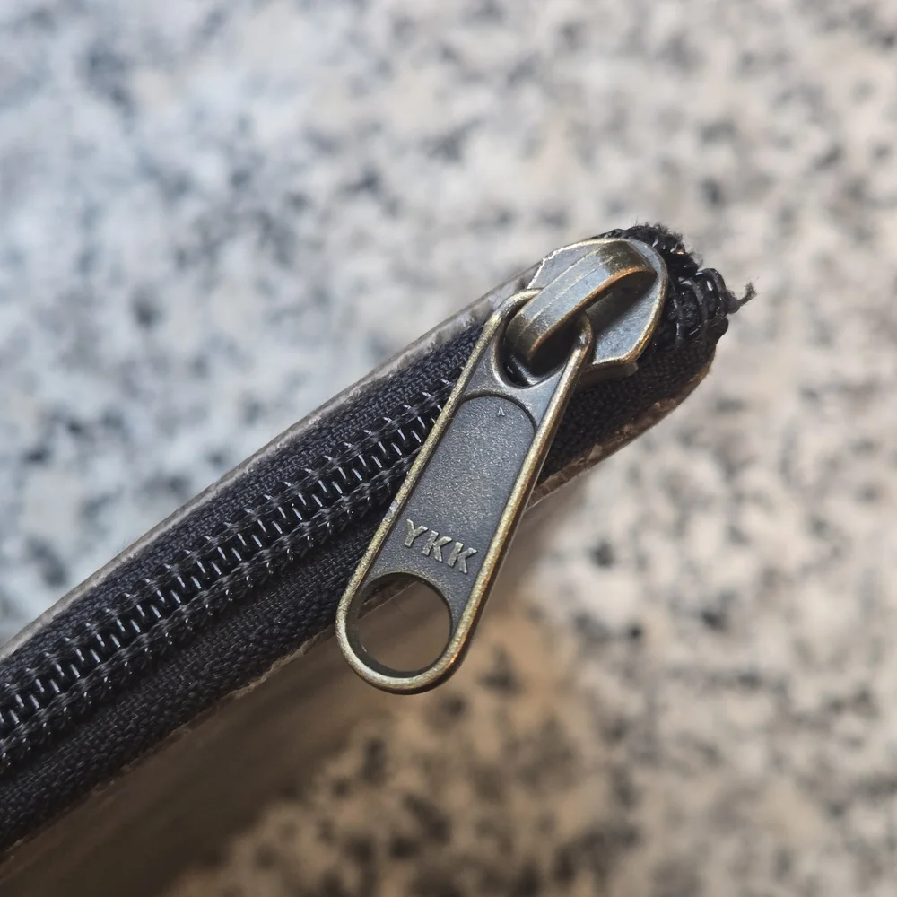 ​Sustainable Leaf Leather Tech Sleeve / Oversized Clutch